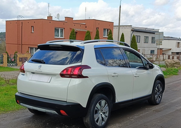 Peugeot 2008 cena 41900 przebieg: 90000, rok produkcji 2018 z Chodzież małe 529